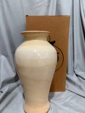 Rare Fenton Chocolate Vase X2955 CK, NIB with sticker, excellent condition picture