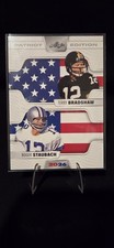 Terry Bradshaw Roger Staubach 2026 Leaf Patriot Edition #PD-32 Dual HOF QBs picture