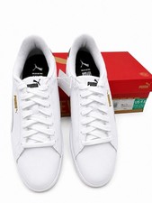 PUMA Ace Court Shoes Men's White Green Sneakers 406570-01 New In Box Pick Size picture