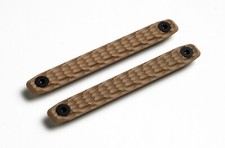 Mechforce G10 Scale Hand Grip Panel for MLok, 3 Slot Length, FDE Color (2 Pack) picture