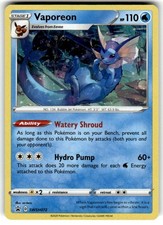 Vaporeon SWSH072 Holo Promo Pokemon Near Mint picture
