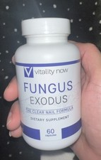 Vitality Now Fungus Exodus The Clear Nail Formula 60 Capsules - New Exp 03/2027 picture