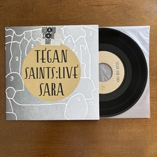 TEGAN AND SARA Saints: Live EP 2010 RSD vinyl 7