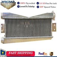Turbo Intercooler Aluminum Universal FMIC Bar & Plate Twin 24