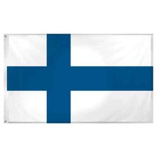 3x5 Finland Super Polyester Flag 3'x5' House Banner Grommets 100D picture