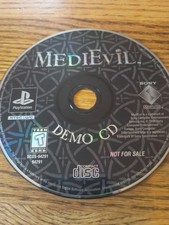MEDIEVIL DEMO CD PLAYSTATION GAME TESTED WORKING PS1 ( No Case) picture