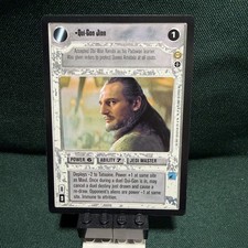 Star Wars CCG - Qui-Gon Jinn - AI - Tatooine Alternate Image - SWCCG - Unplayed picture