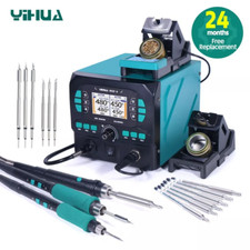 YIHUA 992D-II Soldering Station High-Precision Hot Air Rework Station C210/C245 picture