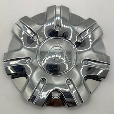 C12001-CAP GOLDEN WHEEL Chrome Wheel Center Cap picture