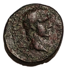 Roman Empire AUGUSTUS 27 BC - 14 AD AE17 ~ 18mm picture