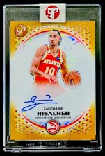 2025-26 Topps Pristine Zaccharie Risacher Gold Refractor Auto Autograph /50 SSP picture