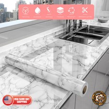 Marble Contact Vinyl Paper Self Adhesive Peel Stick Wallpaper Kitchen Countertop picture