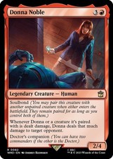 2023 Magic: The Gathering: WHO - Donna Noble (#82, R, Near Mint) picture