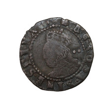 England Queen Elizabeth I 1558-1603 AD Silver Halfgroat 6th Issue S.2579 picture