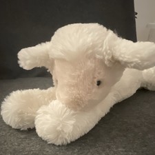 DISCONTINUED Clean Jellycat Smudge Lamb NEW No tags, Only used for display picture