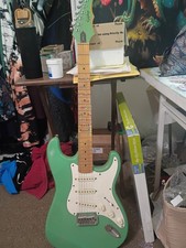 Epiphone S-310 Sea Foam Green Electric Guitar with Hard Case picture