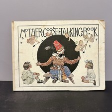 Antique 1918 Mother Goose Talking Book Co. Bo Peep Record Illustration CM Burd picture
