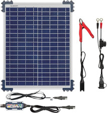 Optimate Solar Duo, TM522-D2, 6-Step 12V / 12.8V 1.6A Weatherproof Solar Battery picture