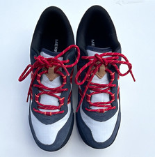 Merrell Men's Low Top Lace-Up Athletic Sneaker Colorblock Gray/White/Red J003709 picture