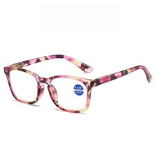 2Pairs Women Fashion Full-Rim Computer Eyeglasses Stylish Floral Reading Glasses picture