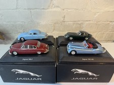 Atlas 1:43 Classic Jaguar Diecast Model Cars Bundle X4 Collectibles picture