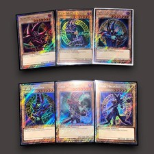 Yu-Gi-Oh Dark Magician Bundle - Platinum Secret Rare RA04/TN23 NM picture