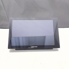 Black Crestron TSW-1060-B-S Tabletop Display With Stand Sold As Is C4 picture