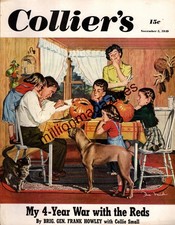 1949 Colliers November 5 - Halloween pumpkins; VA State Bank robbed 490 times picture