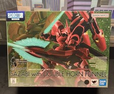 Premium BANDAI ROBOT SPIRITS SIDE MS MSN-04FF SAZABI with DOUBLE HORN FUNNEL picture