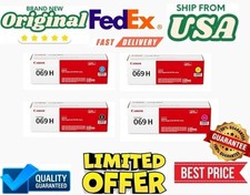 Canon 069H Toner Cartridge Set (Black, Cyan, Magenta, Yellow) – 4 Pack picture