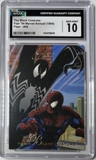 1994 Fleer Flair '94 Marvel Annual #48 The Black Costume Spider-man CGC 10 POP 6 picture