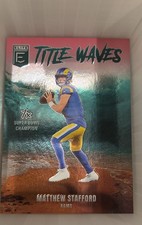 2025 Panini Donruss Elite - Title Waves Matthew Stafford #6 /799 picture