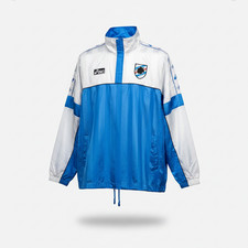 1995-1996 U.C. Sampdoria 1/4 ZIP Track JACKET Football Soccer Asics Medium Auth. picture