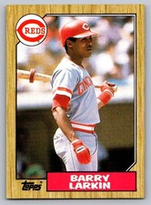 1987 Topps Barry Larkin Rookie #648 Reds picture