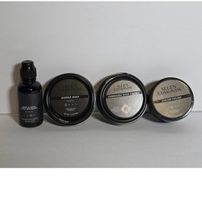 Allen Edmonds Shoe Care Set Black - Polish, Cream, Saddle Soap, Edge Dressing picture