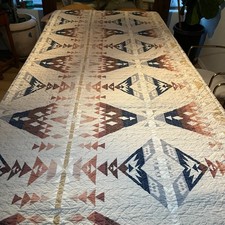 Pendleton Diamond Peak Coverlet King Geometric Southwestern 100% Cotton picture
