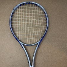 Prince O3 Speedport Blue Tennis Racquet Silver Blue Strung Oversize picture