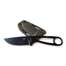 ESEE Izula 1095 Black Fixed Blade Knife Skeleton Handle w/ Sheath USA picture