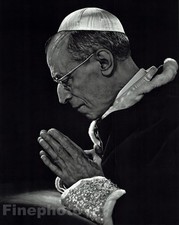 1949/59 Vintage POPE PIUS XII Italy Catholic Religion By YOUSUF KARSH Photo Art picture