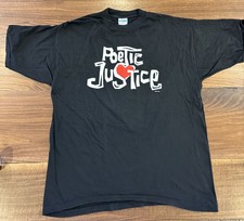 Vintage 1993 Xl Original Poetic Justice Movie Promo Tshirt Tupac Love Is A Trip picture