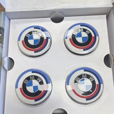BMW 50th Anniversary Center Caps 56mm Set picture