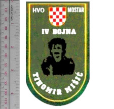 Croatian Defence HVO IV Batallion Commander Tihomir Miscic 1992 Bosnia NO TARIFF picture