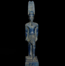 Egyptian Artifacts A Rare Egyptian Pharaonic Statue Of Egyptian God Amun BC picture