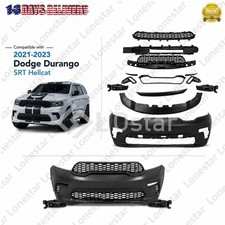 Complete Front Bumper Grille Kit W/Fog Light For Dodge Durango(2021-2023) picture