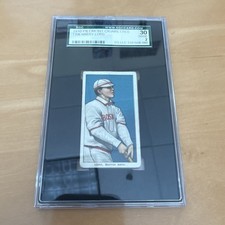 1910 T206 Harry Lord Boston Piedmont Back SGC 30 Good 2 Tobacco Card picture