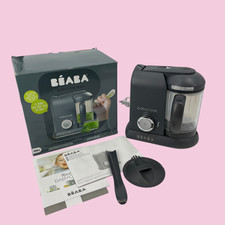BEABA Babycook Solo 4-in-1 Baby Food Maker Steam Cooker Charcoal #NO5323 (TC) picture