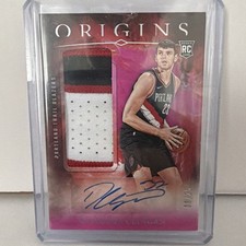 Donovan Clingan 2024-25 Panini Origins Rookie Patch Auto RPA RC Auto Pink /25 picture
