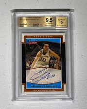 2002 Bowman Signature Emanuel Manu Ginobili Rookie Auto #/999 BGS 9.5 picture