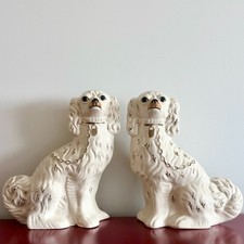Vintage Staffordshire Spaniel Dogs (11