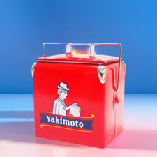 Yakimoto 13L/14Qt Small Cooler Hard Shell,Individuality Metal Ice Chest picture